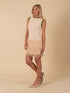 Shift Dress with Lace